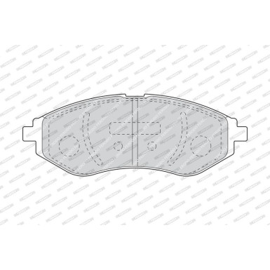 Ferodo Bremsbelagsatz, Scheibenbremse PREMIER ECO FRICTION FDB1699 Ferodo Bremsbelagsatz, Scheibenbremse PREMIER ECO FRICTION FDB1699