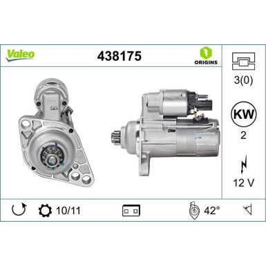 Starter Valeo Origins New OE TECHNOLOGIE 438175
