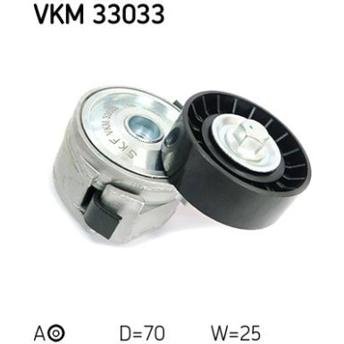 SKF Spannrolle, Keilrippenriemen VKM 33033