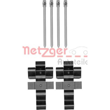 Metzger Zubehörsatz, Scheibenbremsbelag 109-1852