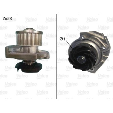 Valeo Wasserpumpe 506686