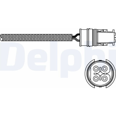Delphi Lambdasonde ES20313-12B1