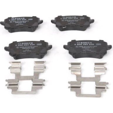 BOSCH Bremsbelagsatz, Scheibenbremse 0 986 494 626