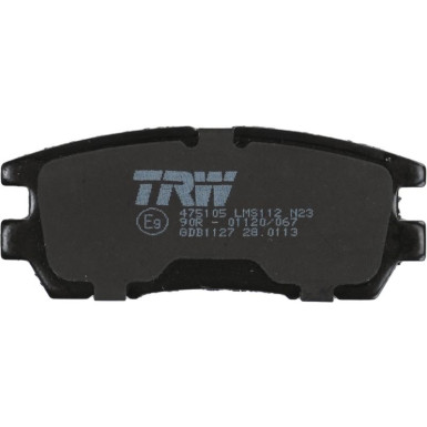 TRW Bremsbelagsatz, Scheibenbremse COTEC GDB1127 TRW Bremsbelagsatz, Scheibenbremse COTEC GDB1127