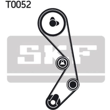 SKF Zahnriemensatz VKMA 02410