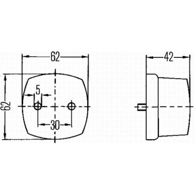 Hella Positionsleuchte 2PF 004 081-001