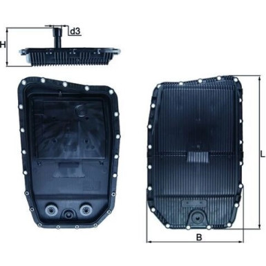 Knecht Ölwanne, Automatikgetriebe HX 152