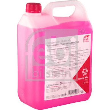 FEBI BILSTEIN 172006 Kühlmittel G12 Rot, (-35°C Fertiggemisch), 5L