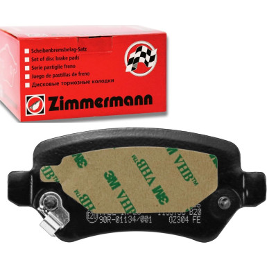 ZIMMERMANN 23417.150.1 Bremsbeläge mit akustischer Verschleißwarnung, Schrauben, Feder ZIMMERMANN 23417.150.1 Bremsbeläge mit akustischer Verschleißwarnung, Schrauben, Feder