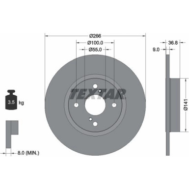 Bremsscheibe 92169203 Bremsscheibe 92169203