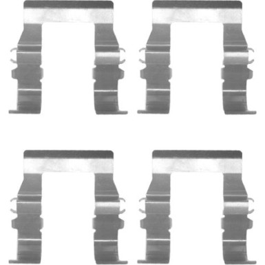 BOSCH Zubehörsatz, Scheibenbremsbelag 1 987 474 325 BOSCH Zubehörsatz, Scheibenbremsbelag 1 987 474 325