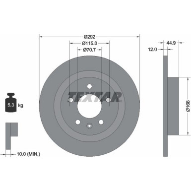 Bremsscheibe 92205703