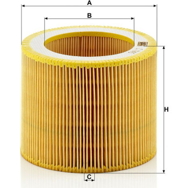 MANN-FILTER C 1140 Luftfilter MANN-FILTER C 1140 Luftfilter