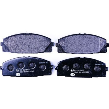 Bremsbelagsatz, Scheibenbremse 8DB 355 015-831 Bremsbelagsatz, Scheibenbremse 8DB 355 015-831