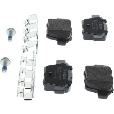 BOSCH Bremsbelagsatz, Scheibenbremse 0 986 494 605