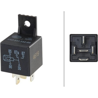 Hella Relais, Arbeitsstrom 4RD 933 332-661