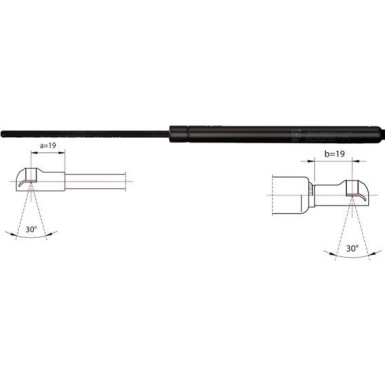 Metzger Gasfeder, Koffer-/Laderaum 2110027