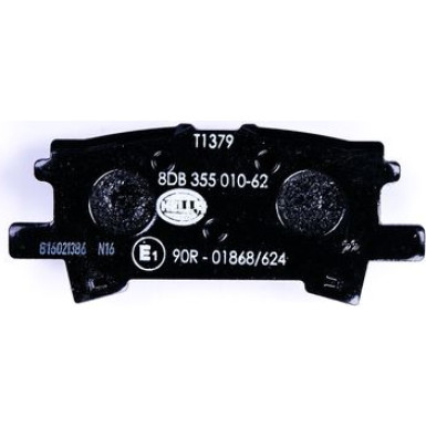 Hella Bremsbelagsatz, Scheibenbremse 8DB 355 010-621 Hella Bremsbelagsatz, Scheibenbremse 8DB 355 010-621