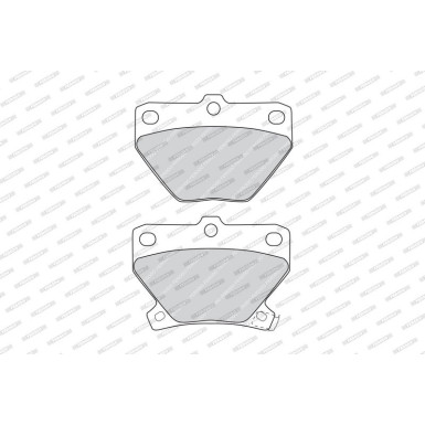Ferodo Bremsbelagsatz, Scheibenbremse PREMIER ECO FRICTION FDB1395 Ferodo Bremsbelagsatz, Scheibenbremse PREMIER ECO FRICTION FDB1395