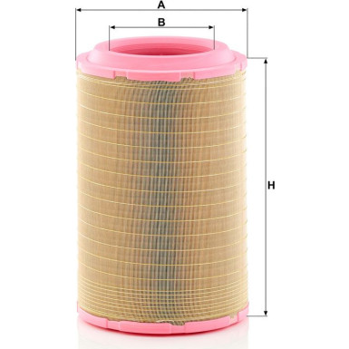 MANN-FILTER C 36 011/2 Sekundärluftfilter