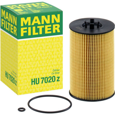 MANN-FILTER HU 7020 z Ölfilter mit Dichtung