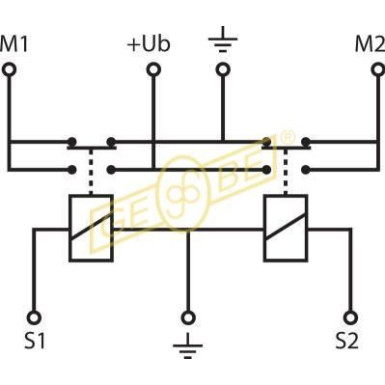 GEBE Relais, Arbeitsstrom 9 9021 1