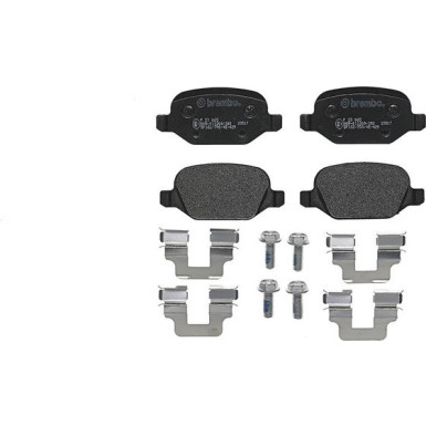 Brembo Bremsbelagsatz, Scheibenbremse PRIME LINE P 23 065