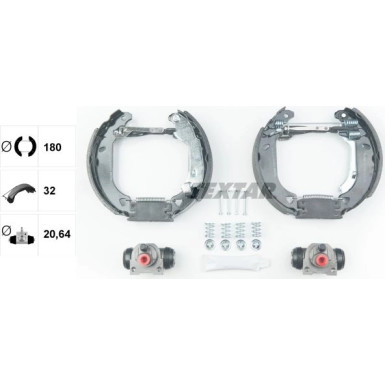 Textar Bremsbackensatz Shoe Kit Pro 84049103