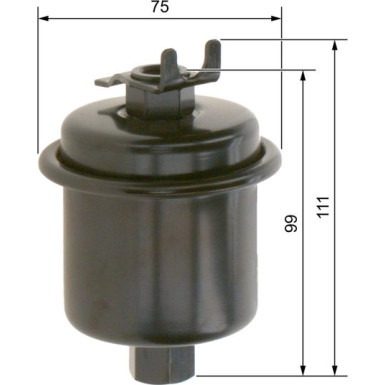 BOSCH Kraftstofffilter 0 450 905 916