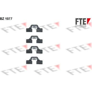 FTE Zubehörsatz, Scheibenbremsbelag 9910176