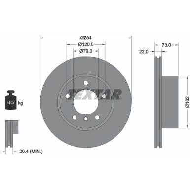 Bremsscheibe 92238403 Bremsscheibe 92238403