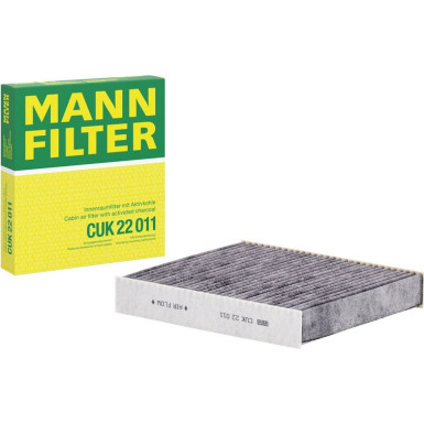 MANN-FILTER CUK 22 011 Innenraumfilter, Aktivkohlefilter MANN-FILTER CUK 22 011 Innenraumfilter, Aktivkohlefilter