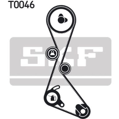 SKF Zahnriemensatz VKMA 03305