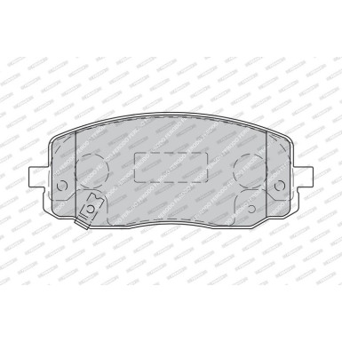 Ferodo Bremsbelagsatz, Scheibenbremse PREMIER ECO FRICTION FDB1783 Ferodo Bremsbelagsatz, Scheibenbremse PREMIER ECO FRICTION FDB1783