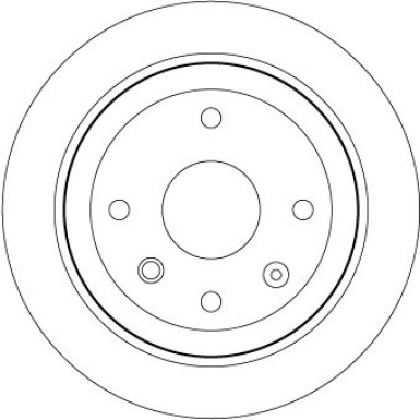 TRW Bremsscheibe DF7381 TRW Bremsscheibe DF7381