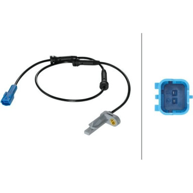 Hella Sensor, Raddrehzahl 6PU 009 106-891 Hella Sensor, Raddrehzahl 6PU 009 106-891