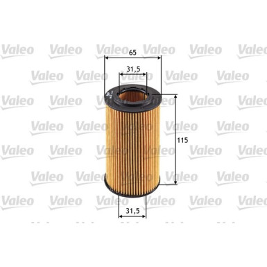 Valeo Ölfilter 586550