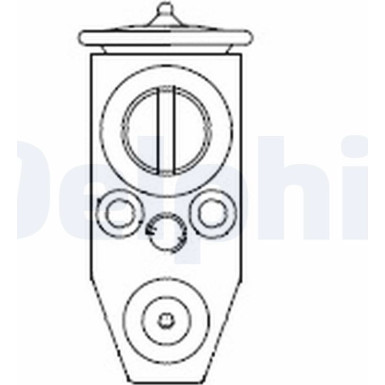 Delphi Expansionsventil, Klimaanlage CB1016V