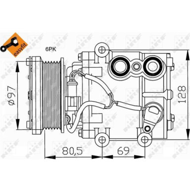 Kompressor, Klimaanlage 32401 Kompressor, Klimaanlage 32401
