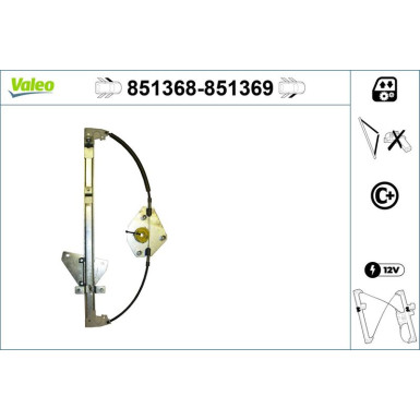 Valeo Fensterheber 851368