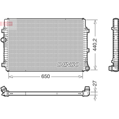 Kühler, Motorkühlung DRM32059 Kühler, Motorkühlung DRM32059