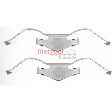 Metzger Zubehörsatz, Scheibenbremsbelag 109-1297