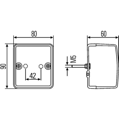 Hella Schlussleuchte 2SA 996 012-091