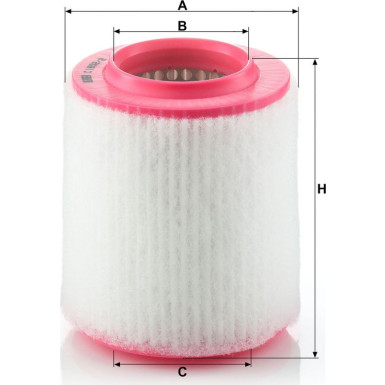 MANN-FILTER C 1652/2 Luftfilter MANN-FILTER C 1652/2 Luftfilter