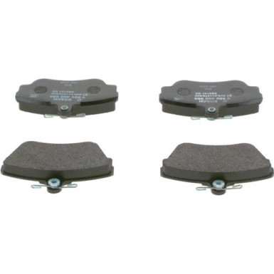 BOSCH Bremsbelagsatz, Scheibenbremse 0 986 460 989 BOSCH Bremsbelagsatz, Scheibenbremse 0 986 460 989