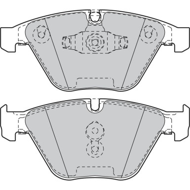 Bremsbelagsatz, Scheibenbremse 601027 Bremsbelagsatz, Scheibenbremse 601027