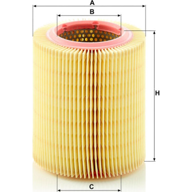MANN-FILTER C 1567 Luftfilter
