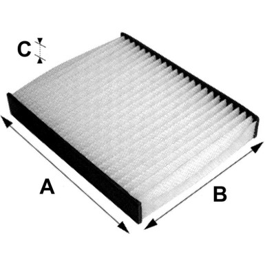 Valeo Filter, Innenraumluft VALEO ESSENTIAL 698694
