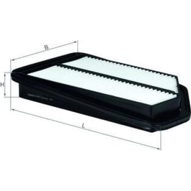 Luftfilter LX 2617 Luftfilter LX 2617
