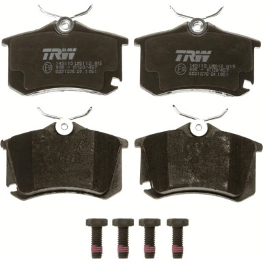 TRW Bremsbelagsatz, Scheibenbremse COTEC GDB1578 TRW Bremsbelagsatz, Scheibenbremse COTEC GDB1578